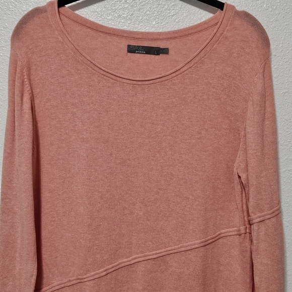 Prana raw hem knit sweater size large - Picture 2 of 12